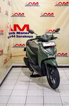 Km 4 Ribu Honda Beat Deluxe keyless tahun 2024 Hijau doff