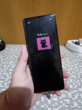 Samsung Galaxy Z Fold 5 12/256 GB black jual cpt mulus minus bc desk