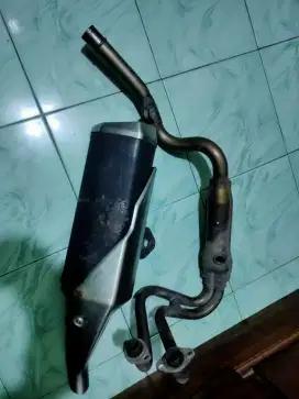 Kenalpot ninja 250fi siap pakai