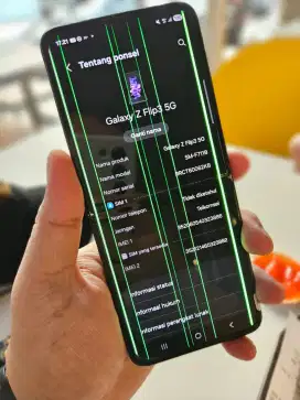 Samsung Galaxy Z Flip 3 Ram 8/256gb black minus manis