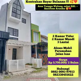 SEWA RUMAH MALANG BARU BAGUS ESTETIK