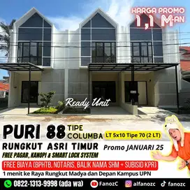 jual rumah surabaya, puri 88 rungkut asri timur, rumah surabaya timur