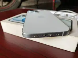 iPhone 15 blue 128 resmi