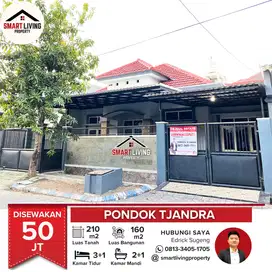DISEWAKAN DIKONTRAKAN CEPAT BUTUH UANG RUMAH SIAP HUNI PONDOK TJANDRA