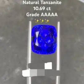 Permata Tanzanite Like Vivid Royal Blue Sapphire Super Clean