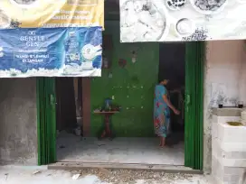 Rolling door folding gate