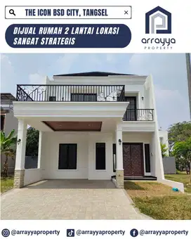 DIJUAL BRAND NEW HOUSE 2 LANTAI CLUSTER THE ICON BSD 'HRB179