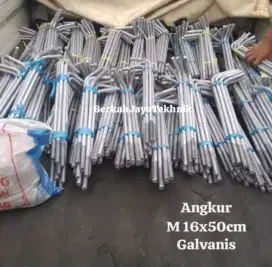 Angkur Galvanis untuk tiang PJU
