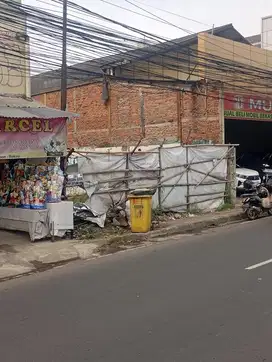 Disewakan Lahan Komersil Bekasi, pinggir jalan raya