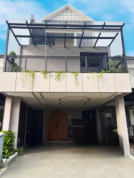 Rumah 3,5Lt 6x15 5+1KT SHM Semi Furnish Cluster Fitonia Casa Jardin