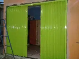 Rolling door gulung folding gate harmonika