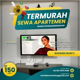 Sewa Apartemen Harian/Transit Kalibata City Jakarta Selatan Termurah