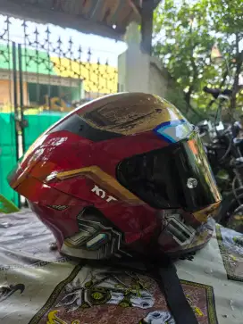 Helm KYT TTC Marvel edition Ironman tt course original