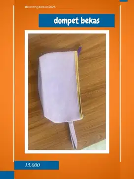 dompet bekas ungu