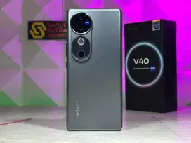 Vivo V40 Silver 12/256gb Fullset Resmi grs