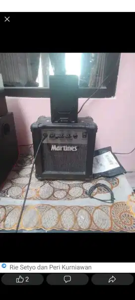 di jual ampli merk martins 4