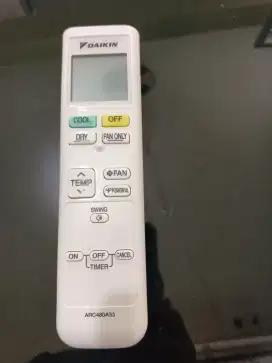 Remote AC Daikin Made in Thailand original