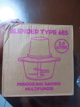 Blender/Chopper Penggiling Daging, Sayur, dan Bumbu Elektrik Stainless