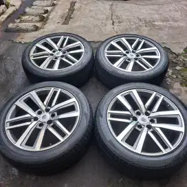 R22 velg dan ban fortuner hilux strada triton land cruiser dll