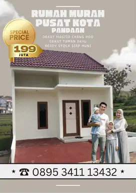 Rumah Murah Dekat Masjid Chang Hoo, Pandaan