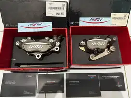 Kaliper Nissin Samurai 4p dan 2P Yamaha XMAX 250 - Standar - Titanium
