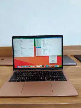 Macbook Air 2018 13 Rose gold i5 Second Garansi
