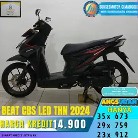 NEW BEAT CBS LED MURAH BERGARANSI CASH/KREDIT FREE OLI READY STOK