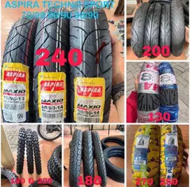Aneka Ban Motor Matic Tubeless Ring 14 dan bebek Ring 17 24H