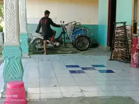 Becak montor jual cepet