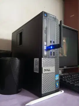 Pc intel core i7 + ram 8gb dell slim (cpu only)