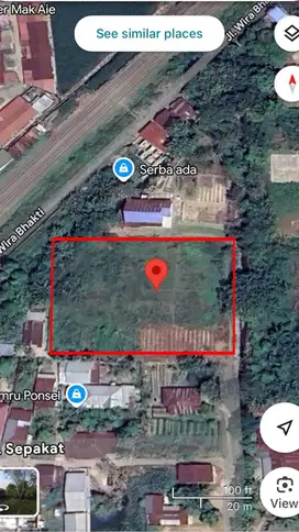 Dijual Sebidang Tanah dekat Bandara Kualanamu Tanjung Morawa,Medan