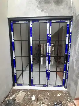 Kusen aluminium pintu jendela untuk rumah , kantor & ruko bisa custo