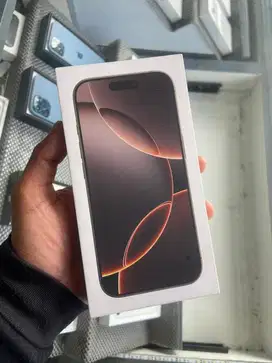 Iphone 16 Pro 256 New resmi ibox