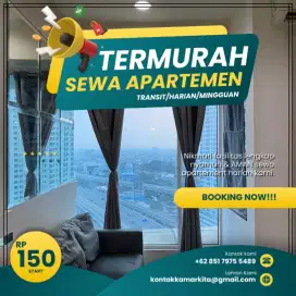Disewakan Apartemen City Park Jakarta Barat Harian Transit Termurah