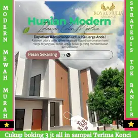Ckp Boking 3 jt all in dpt Rumah Mewah 2 kmr 1 kmr mandi