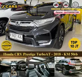 [TDP 10 jt] Honda CRV 1.5 Turbo Prestige CVT 2018 Automatic AT Murah