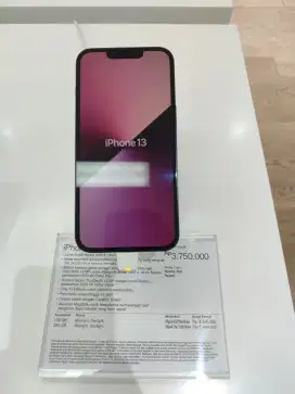 Promo cicilan iPhone 13 128gb DP 0% dan gratis 1x cicilan