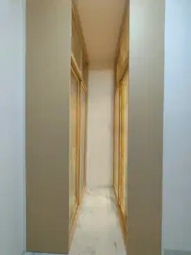 Lemari pakaian susun pintu sleding kaca