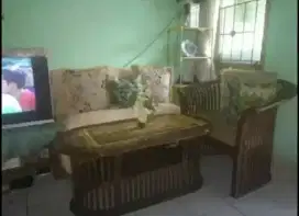 Kursi sofa 1 set bagus lengkap free onkir lalamove