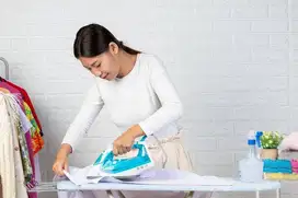 DICARI tenaga Setrika dan Packing Laundry