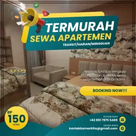 Sewa Apartemen TREEPARK Tangerang Harian/Transit Termurah