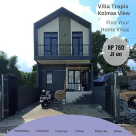 Rumah Villa Minimalis View Kota di Kolmas Cimahi
