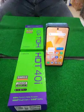 jual infinix hot 40i ram 8/256gb fullset mulus