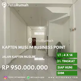Ruko komplek kapten muslim business point daerah amir hamzah