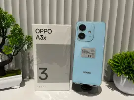 Oppo A3x ram 4/64 gb fullset mulus