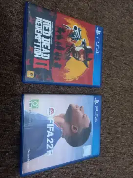 Kaset ps4 rdr dan fifa22