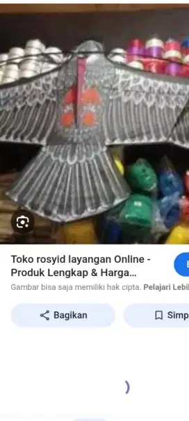 Layangan burung elang