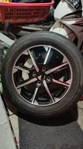 Velg standar new Calya dan Ban Bridgestone R14 100% Ori dan baru