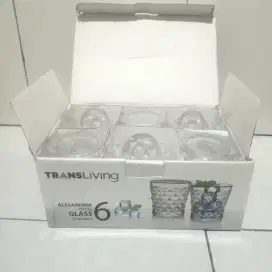 Gelas Alexandria Pieces 240 ml 6 pcs