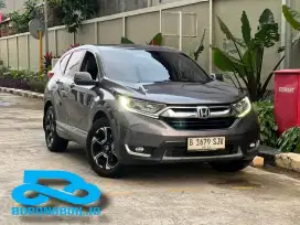 Honda Crv 1.5 Turbo Matic A/T 2018 Abu Abu Tua Metalik
